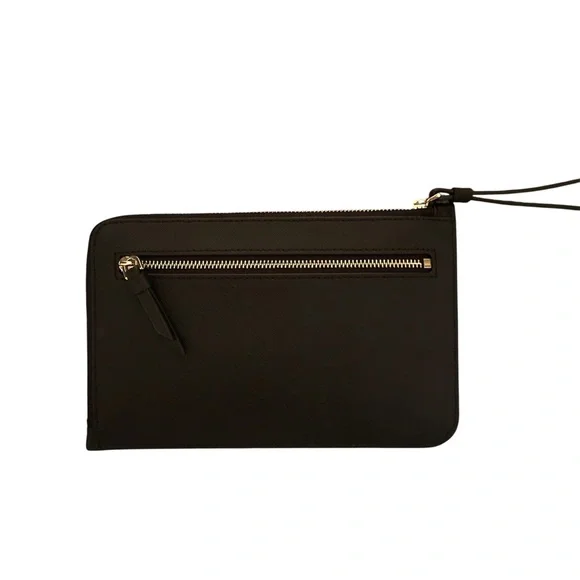 Kate Spade Black Saffiano Leather Wristlet - Picture 8 of 13